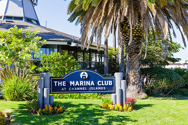 the marina club at Channel Islands